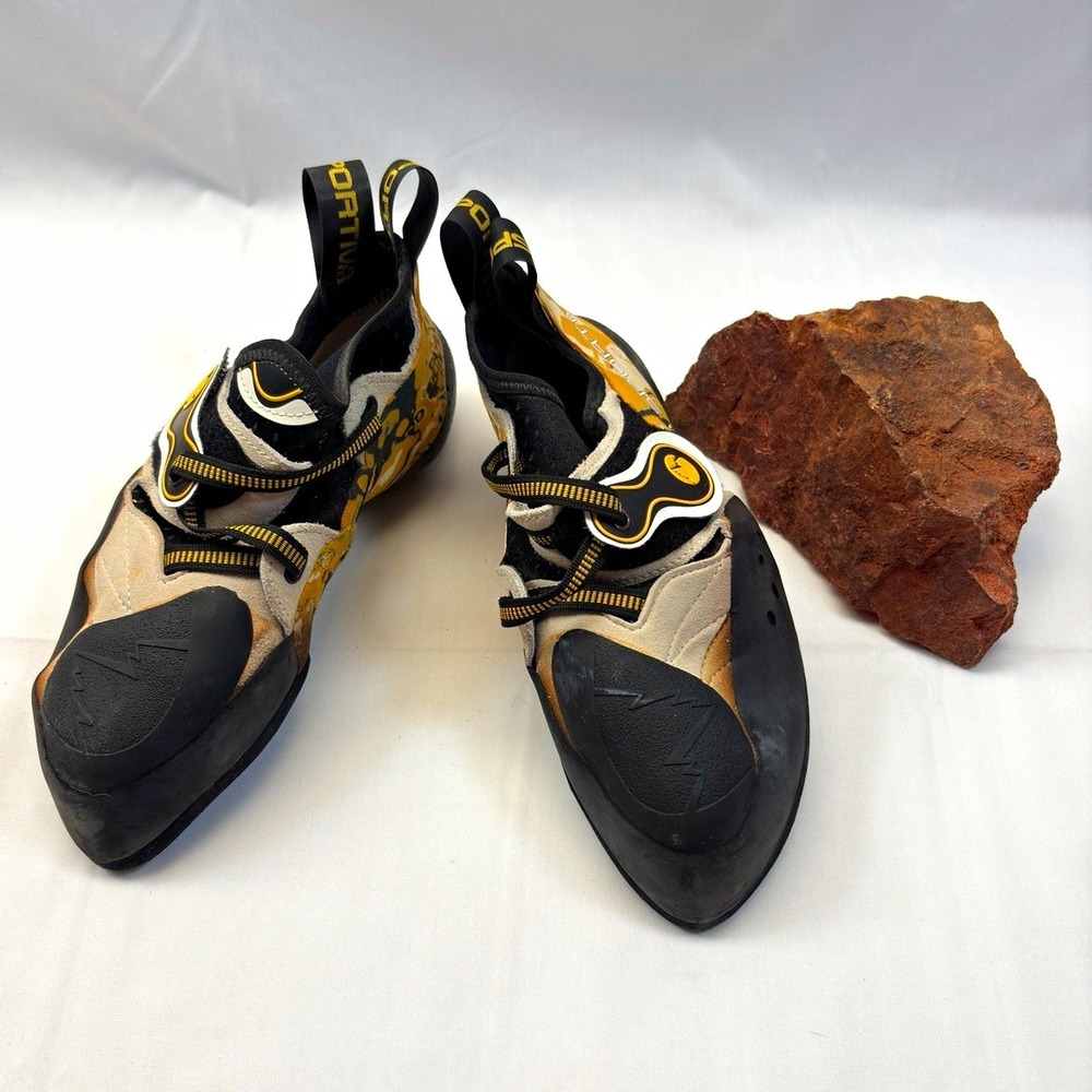 La Sportiva Speedster 2 Climbing Shoes Yellow Men's US 7.5 EU 40 Medium SR-564
